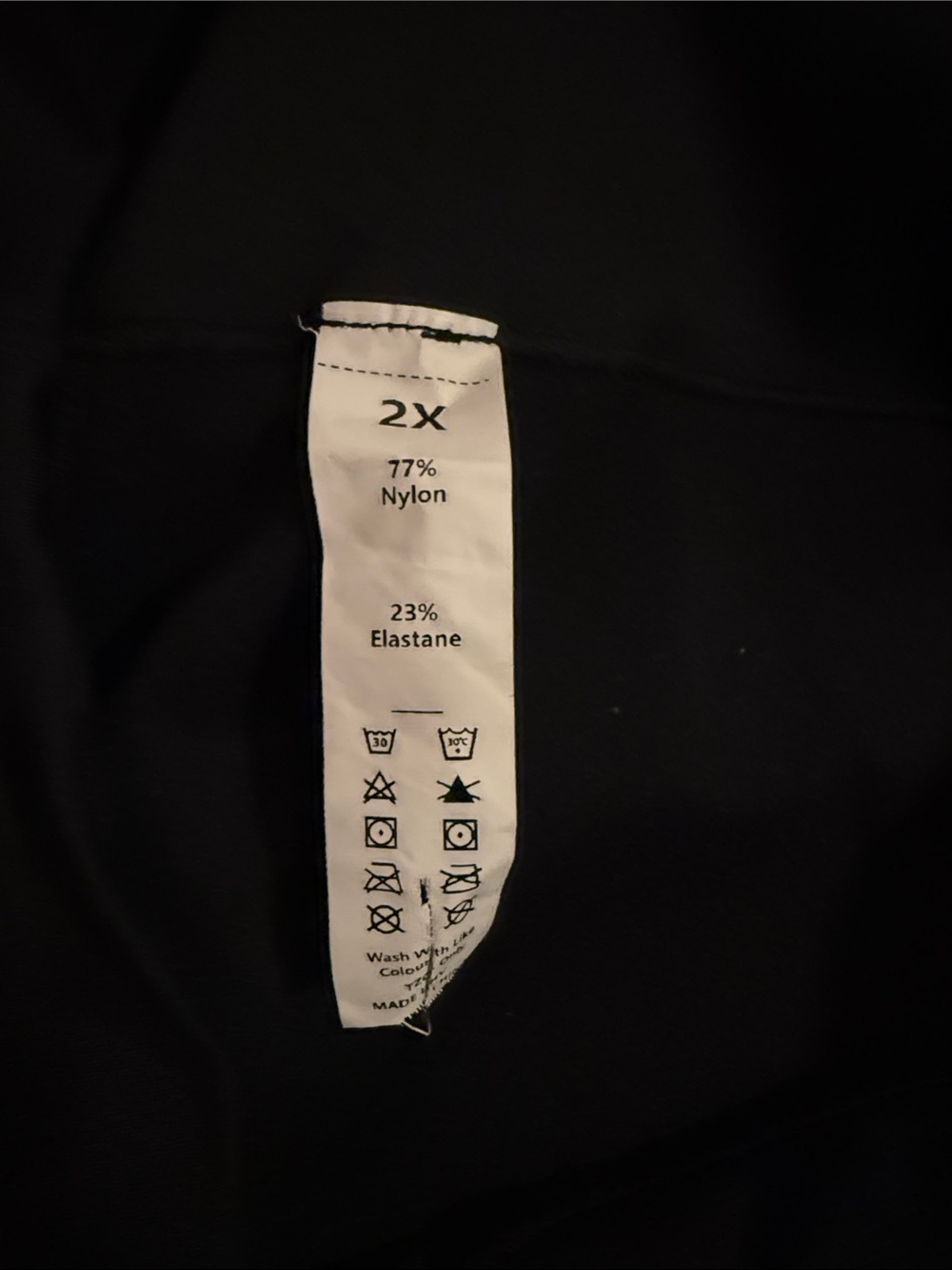 High-Waist Black Active Leggings with Pockets - Picture 4 of 4